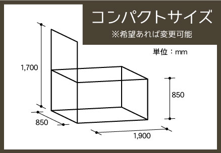 コンパクトサイズ図面